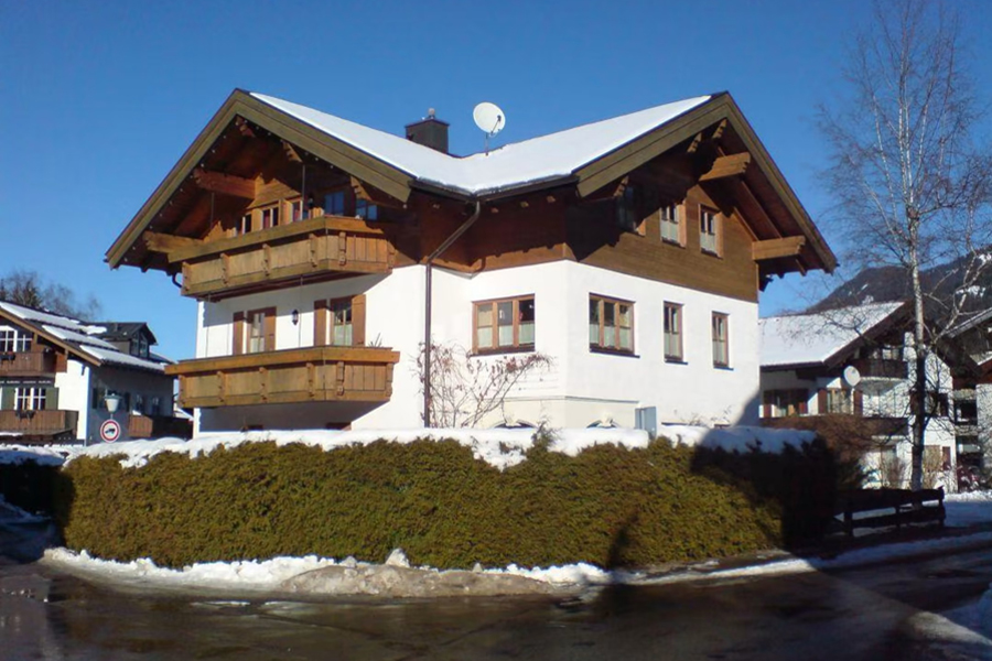 Winter im Haus Sonnenhut in Oberstdorf
